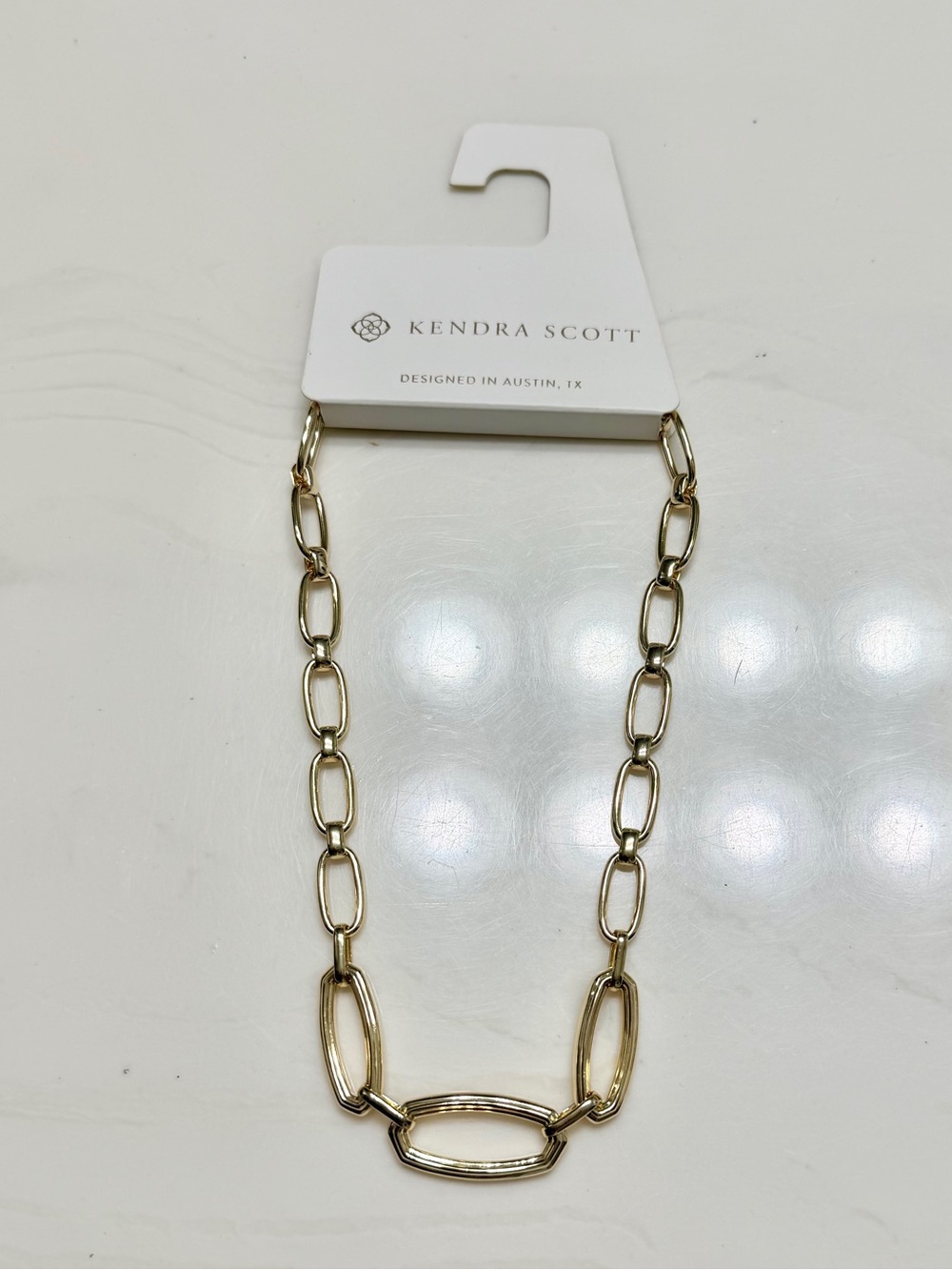 Kendra Scott Gold Chain Link Necklace